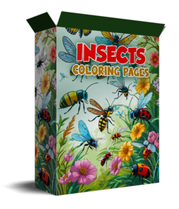 Ready-to-Print Insect Coloring Pages for Kids