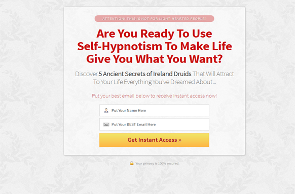 Red Style Responsive HTML Mobile Squeeze Page Edition
