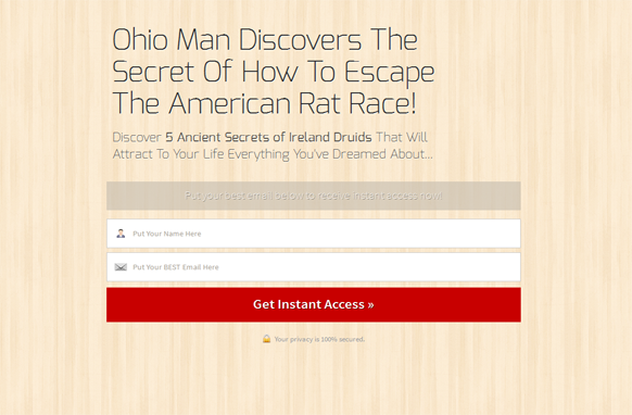 Red Style Responsive HTML Mobile Squeeze Page Edition 9