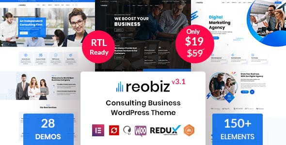 Reobiz Consulting Business Theme