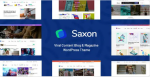 Saxon Viral Content Blog Magazine Theme