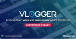 Vlogger Video and Tutorials Theme