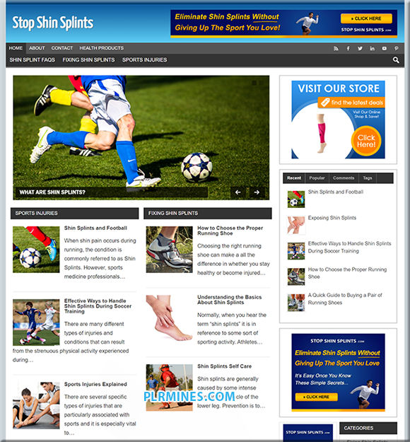 Shin Splints Ready Made Blog