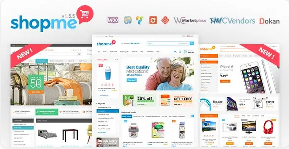 ShopMe Multi Vendor Theme