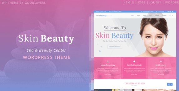 Skin Beauty - Spa WordPress