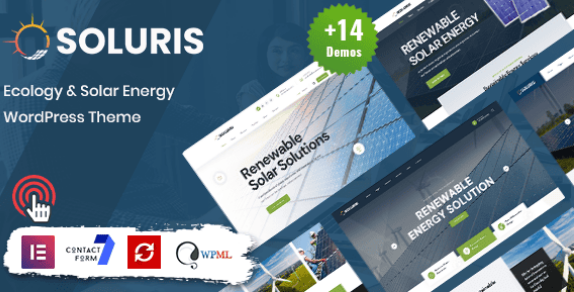 Soluris Ecology & Solar Energy WordPress Theme