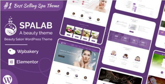 SpaLab Beauty Salon WordPress Theme