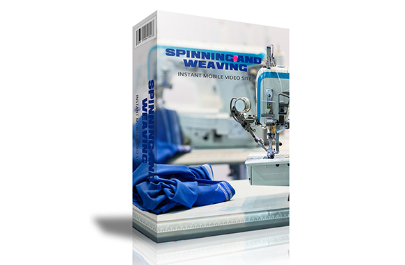 Spinning and Weaving Instant Mobile Video Site