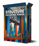 Structure and Architecture Coloring Pages