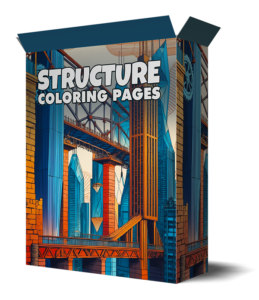 Structure and Architecture Coloring Pages