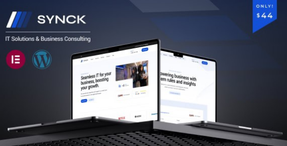 Synck IT Solutions WordPress Theme