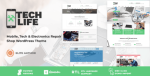 TechLife - Mobile, Tech & Electronics Repair Shop WordPress Theme