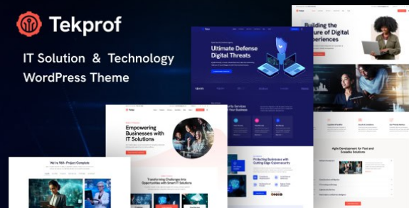 Tekprof - IT Solution & Technology WordPress Theme
