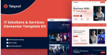 Tekprof – IT Solution & Technology Elementor Template Kit