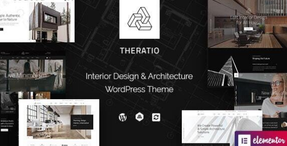 Theratio - Architecture & Interior Design Elementor WordPress Theme
