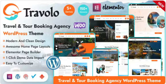 Travolo Travel and Tour Booking Theme