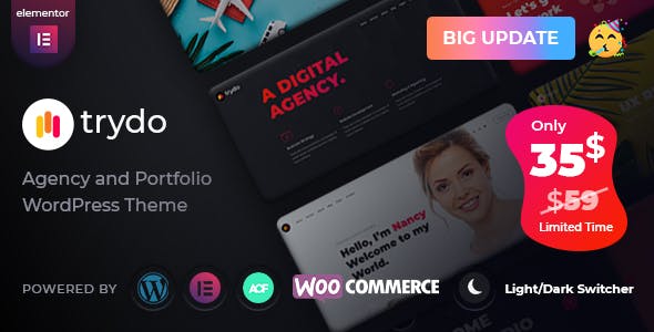 Trydo Agency and Portfolio Theme