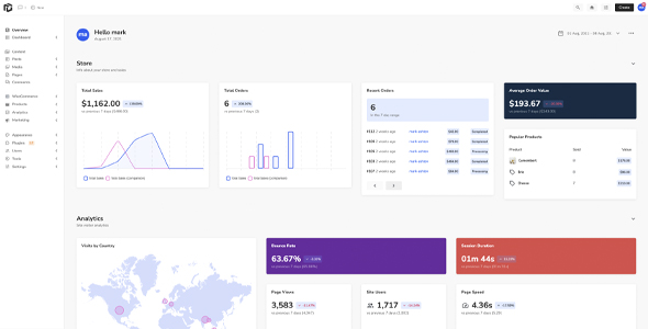UiPress Admin WordPress Theme