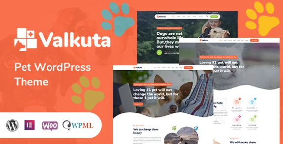Valkuta - Pet WordPress Theme