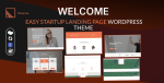 Vanessa - Easy Startup Landing Page WP Theme