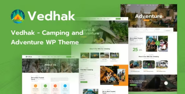 Vedhak - Camping and Adventure WordPress Theme