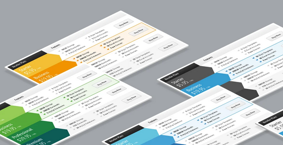 Vertical Web Pricing Tables for WordPress