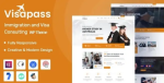 Visapass – Immigration Consulting WordPress Theme + RTL