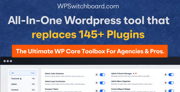 WP Switchboard Pro