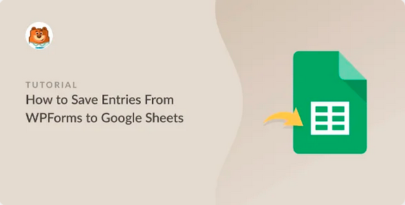 WPForms Google Sheets Addon