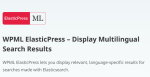 WPML ElasticPress