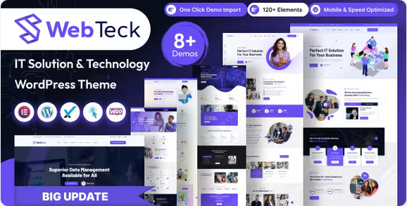 Webteck IT Solution and Technology Theme