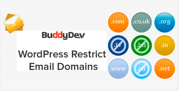 WordPress Restrict Email Domains