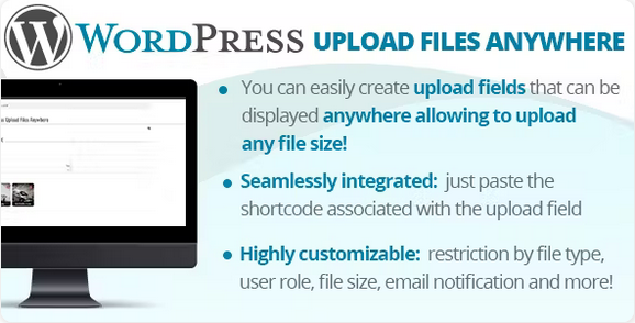 WordPress Upload Files Anywhere