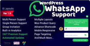 WordPress WhatsApp Support