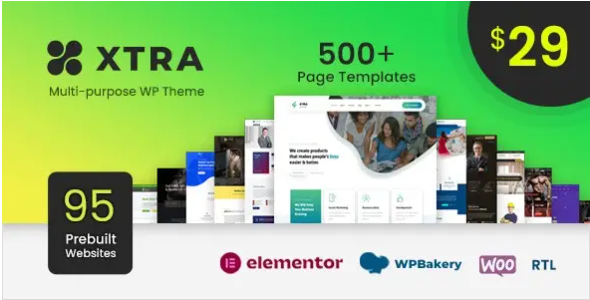 XTRA Multipurpose WordPress Theme