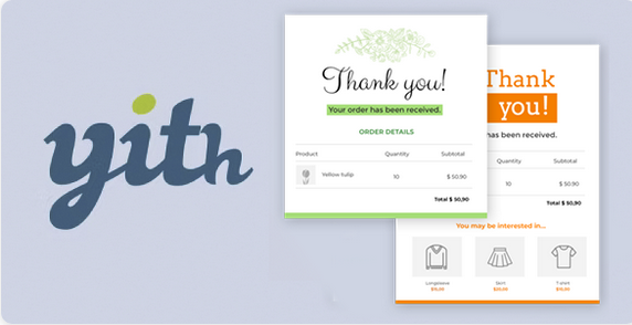 YITH Custom Thank You Page for WooCommerce