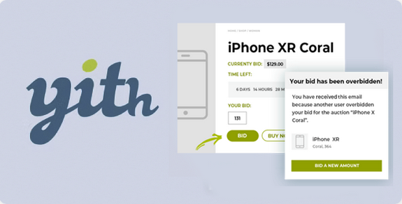 YITH WooCommerce Auctions
